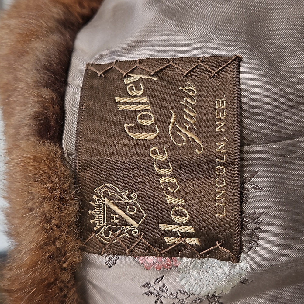 Vintage Horace Colley Handmade Fur From 1950s - Picture 12 of 12